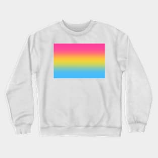 Pansexual Pride Flag Gradient Crewneck Sweatshirt